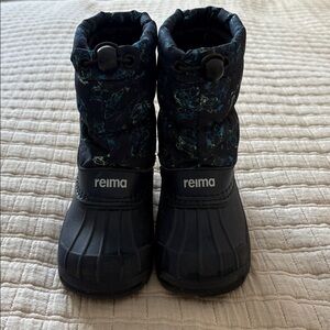 Reima Black Winter Boots